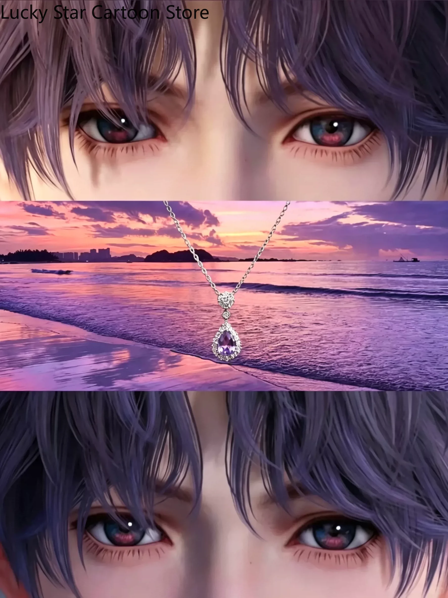 Anime Pendant Necklace - 라파옐 게임, 러브 앤 딥스페이스 애니메이션