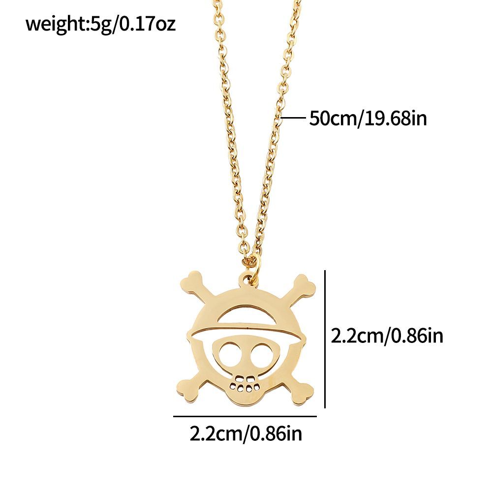 애니메이션 해골 합금 속이 빈 펜던트 목걸이 일본 만화 - Anime Pendant Necklace 리뷰 및 가격