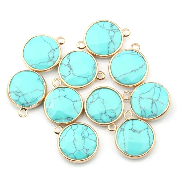 천연 크리스탈 마노 옥 면 라운드 펜던트 쥬얼리 제작, - Crystal Pendant Necklace Natural Stone 리뷰 및 가격