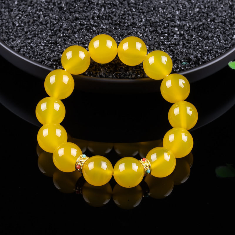 옥색, 호박색, 노란색, 심플하고 활용도가 높은 디자인 - Bracelets 리뷰 및 가격
