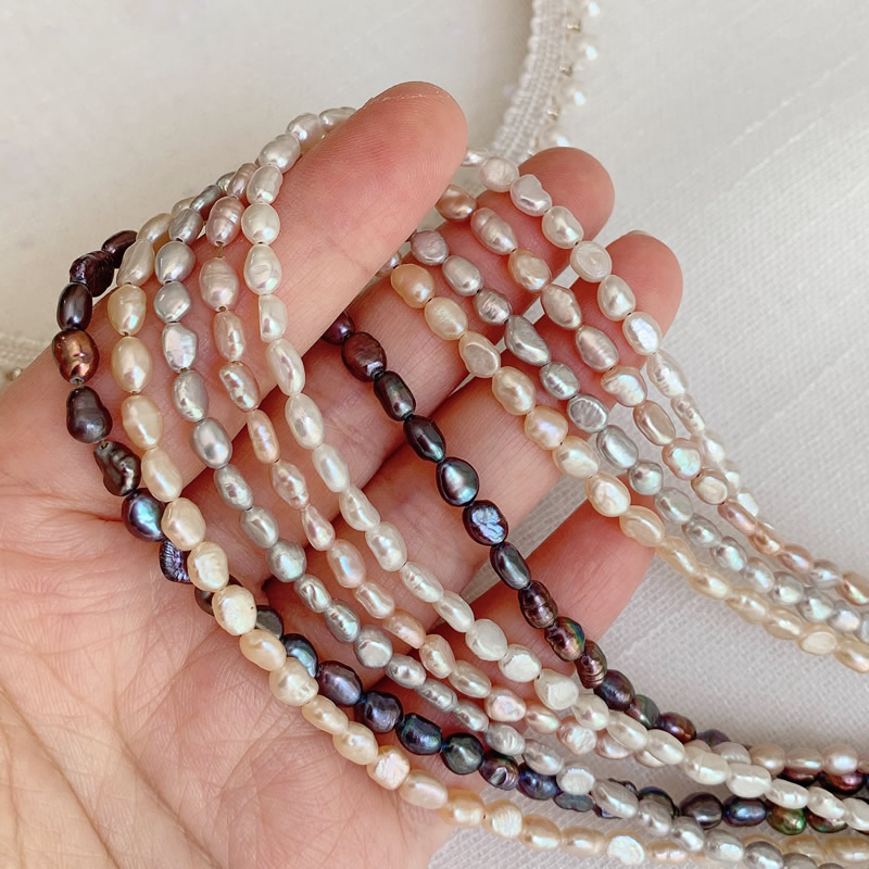 여성용 천연 담수 진주 목걸이, 작고 불규칙한 진짜 바 - Pearl Choker Necklace Vintage 리뷰 및 가격