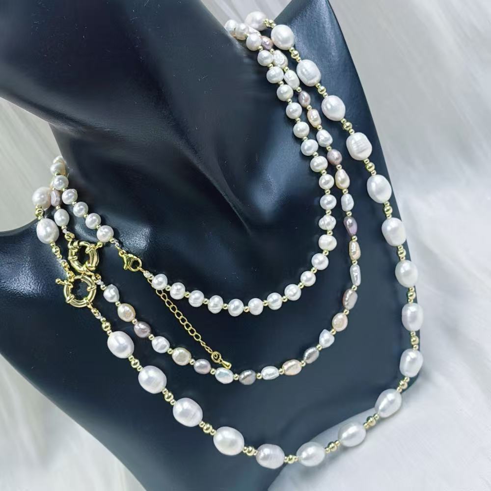 어머니를 위한 선물, 보석, 보라색, 분홍색, 흰색,  - Pearl Choker Necklace Vintage 리뷰 및 가격